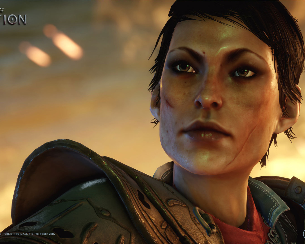 Dragon Age Inquisition: женщина-воин