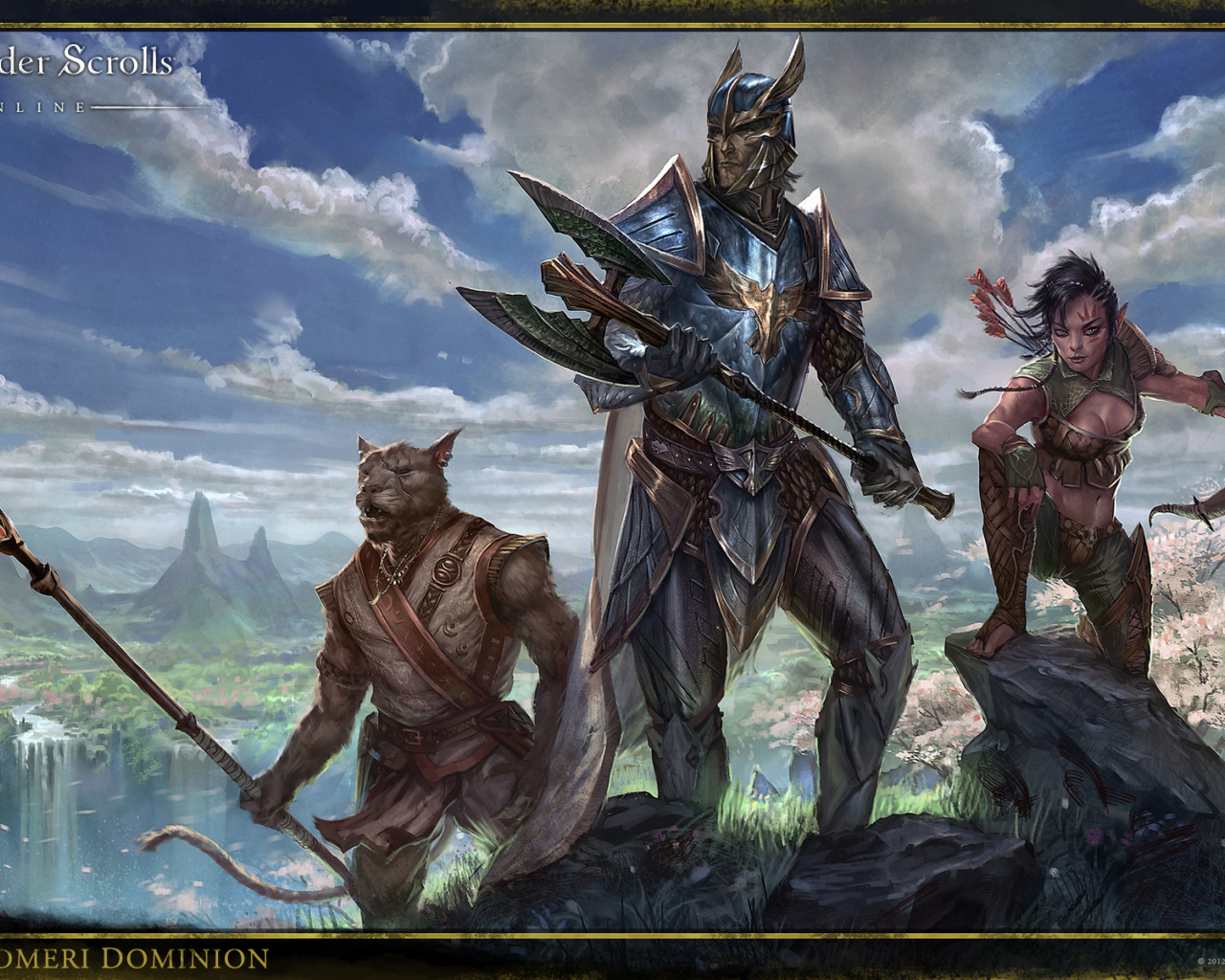 Elder Scrolls Online: 3 героя
