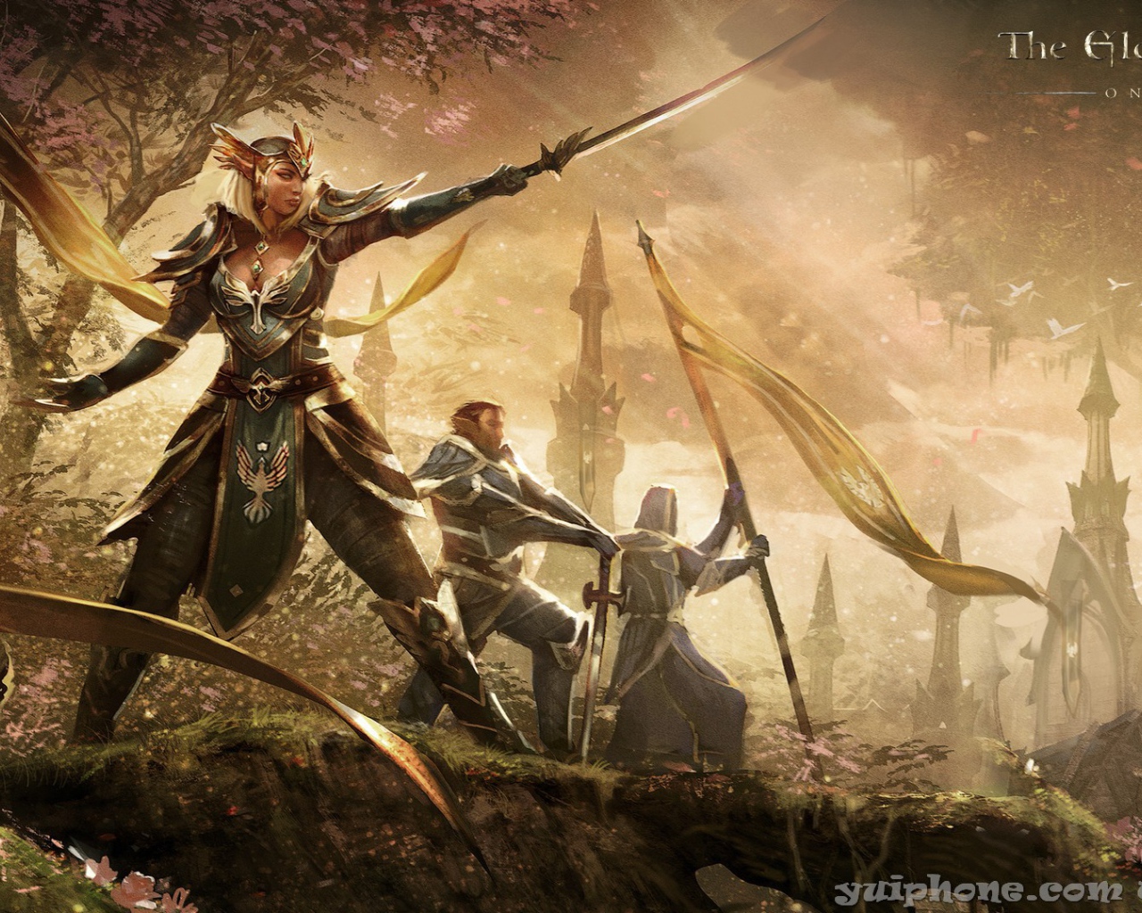 Elder Scrolls Online: эльфы собираются в бой