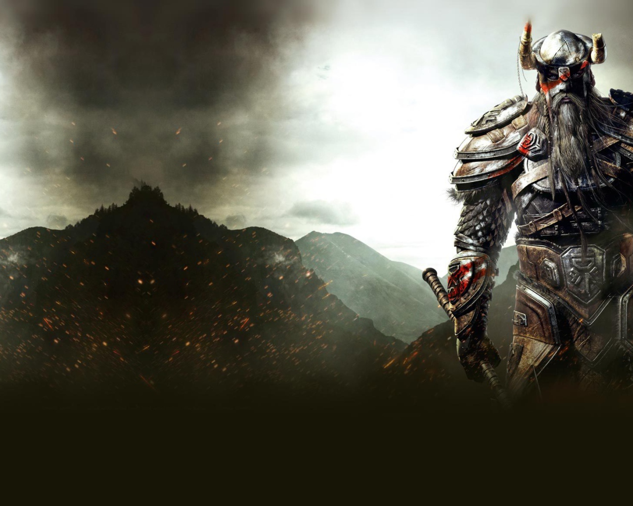 Elder Scrolls Online: варвара в горах