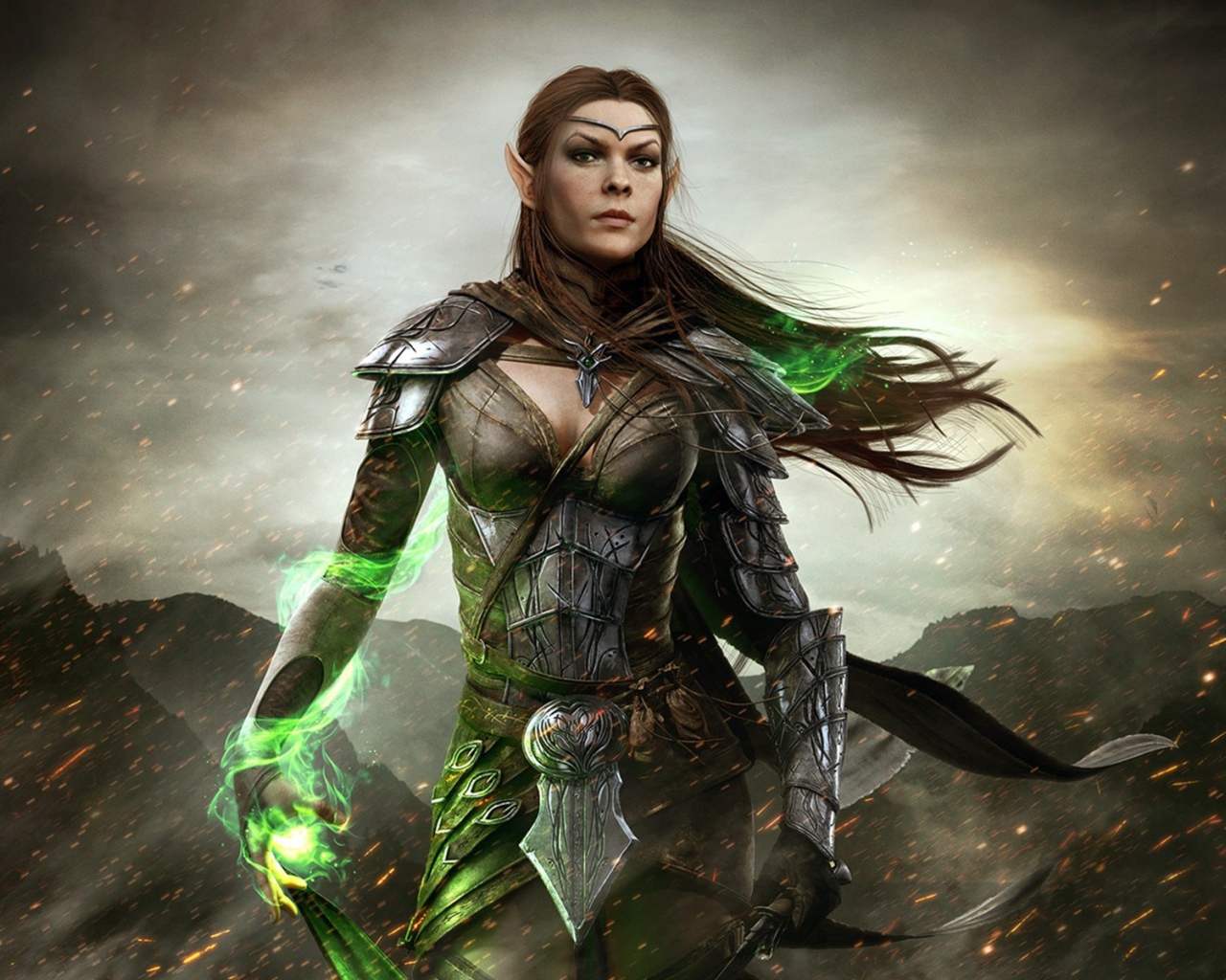 Elder Scrolls Online: эльф маг