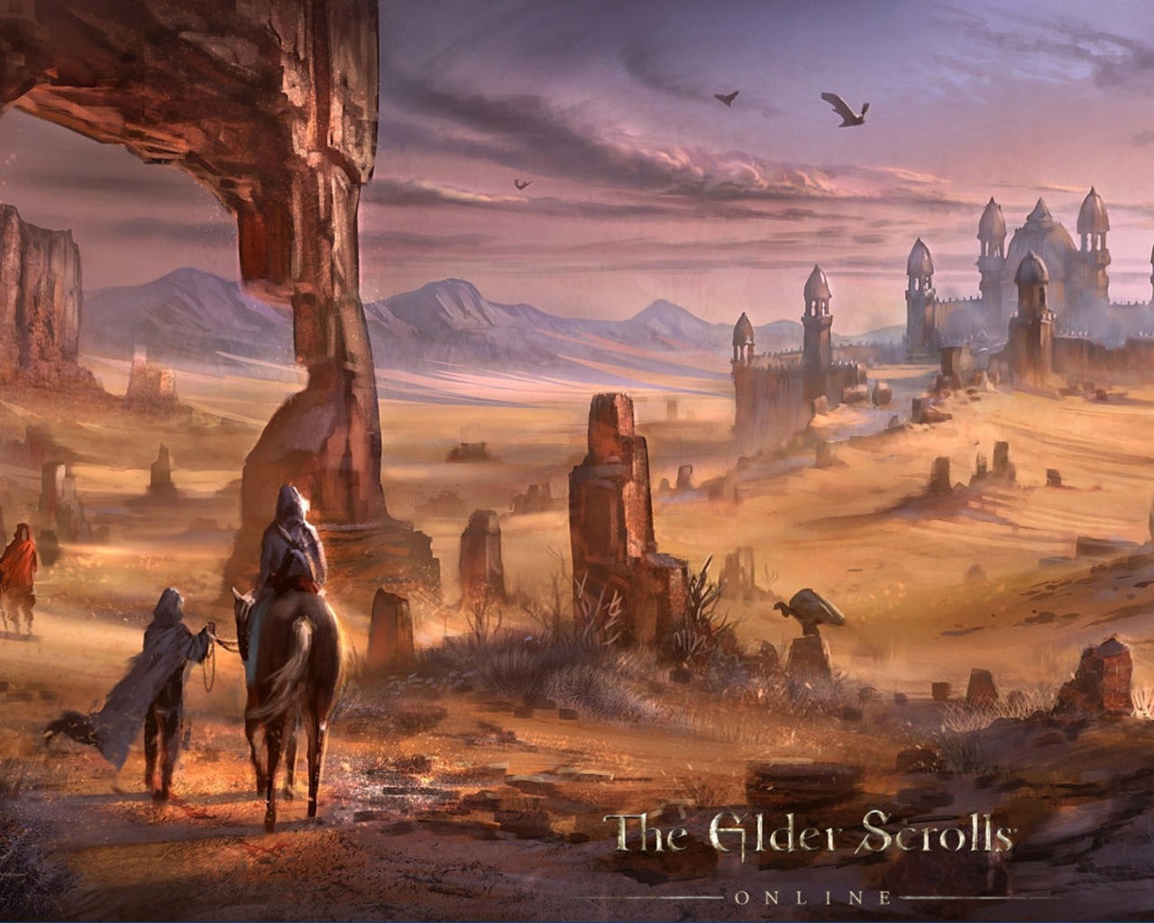 Elder Scrolls Online: город в пустыне