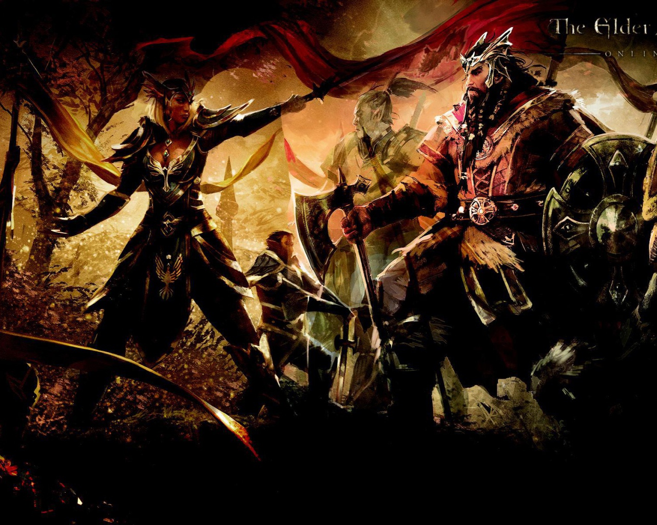 Elder Scrolls Online: две фракции