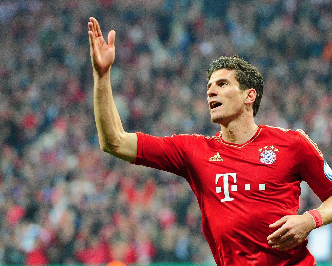 Фиорентина Марио Гомес благодарит болельщиков