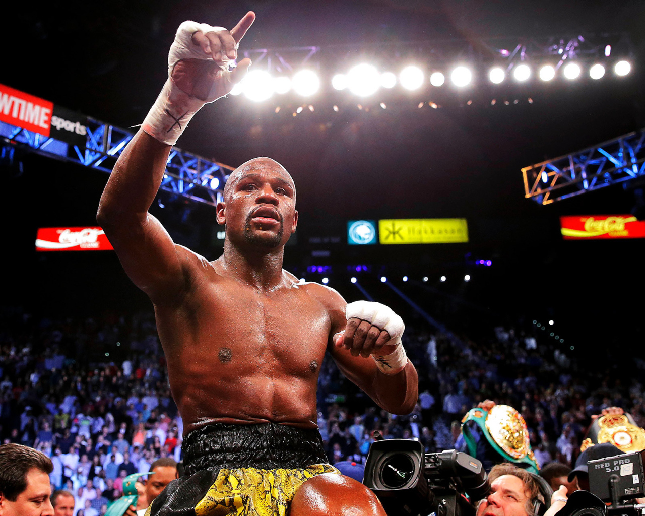 Победитель Флойд Мэйуэзер-младший