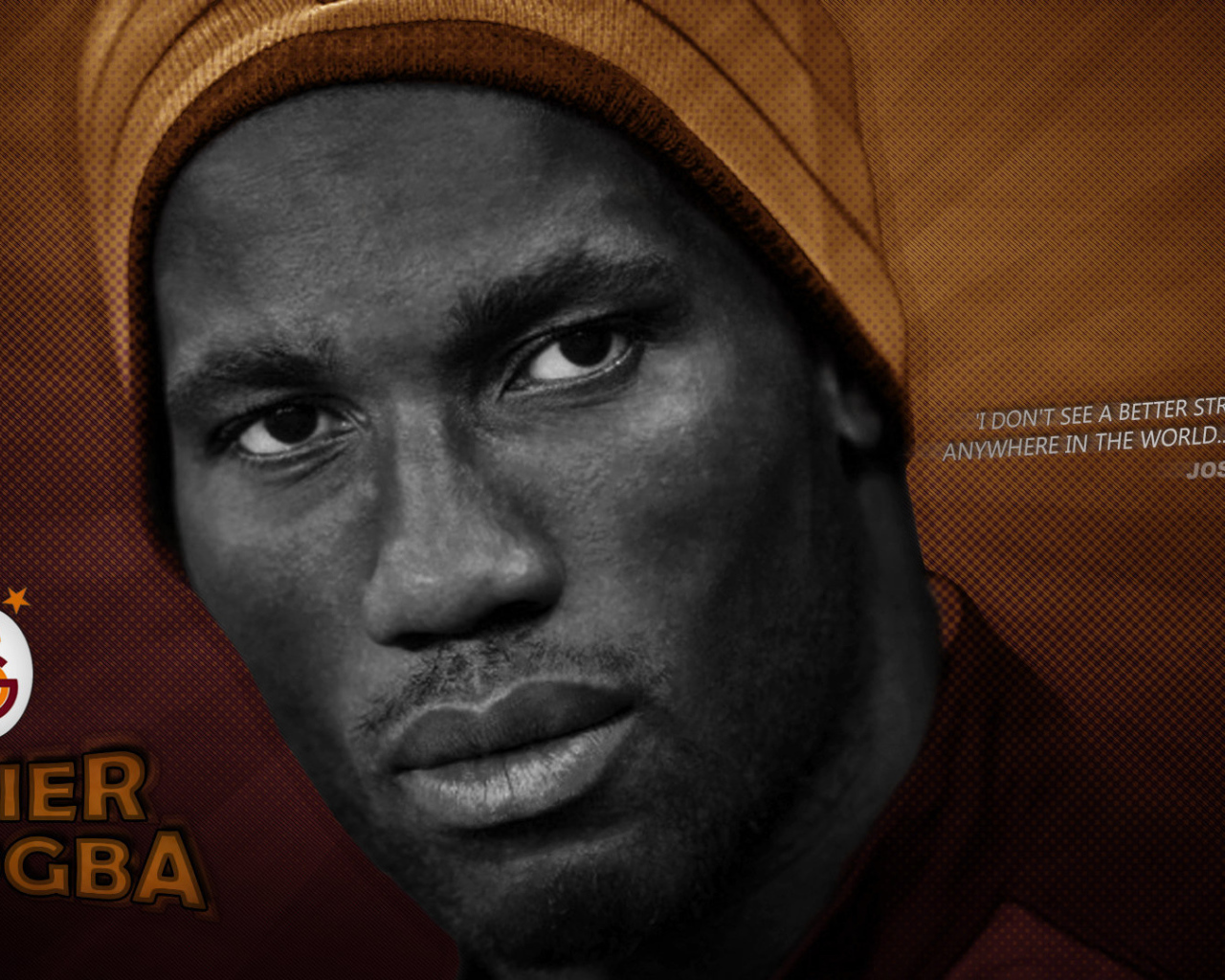 Галатасарай Дидье Дрогба в оранжевом