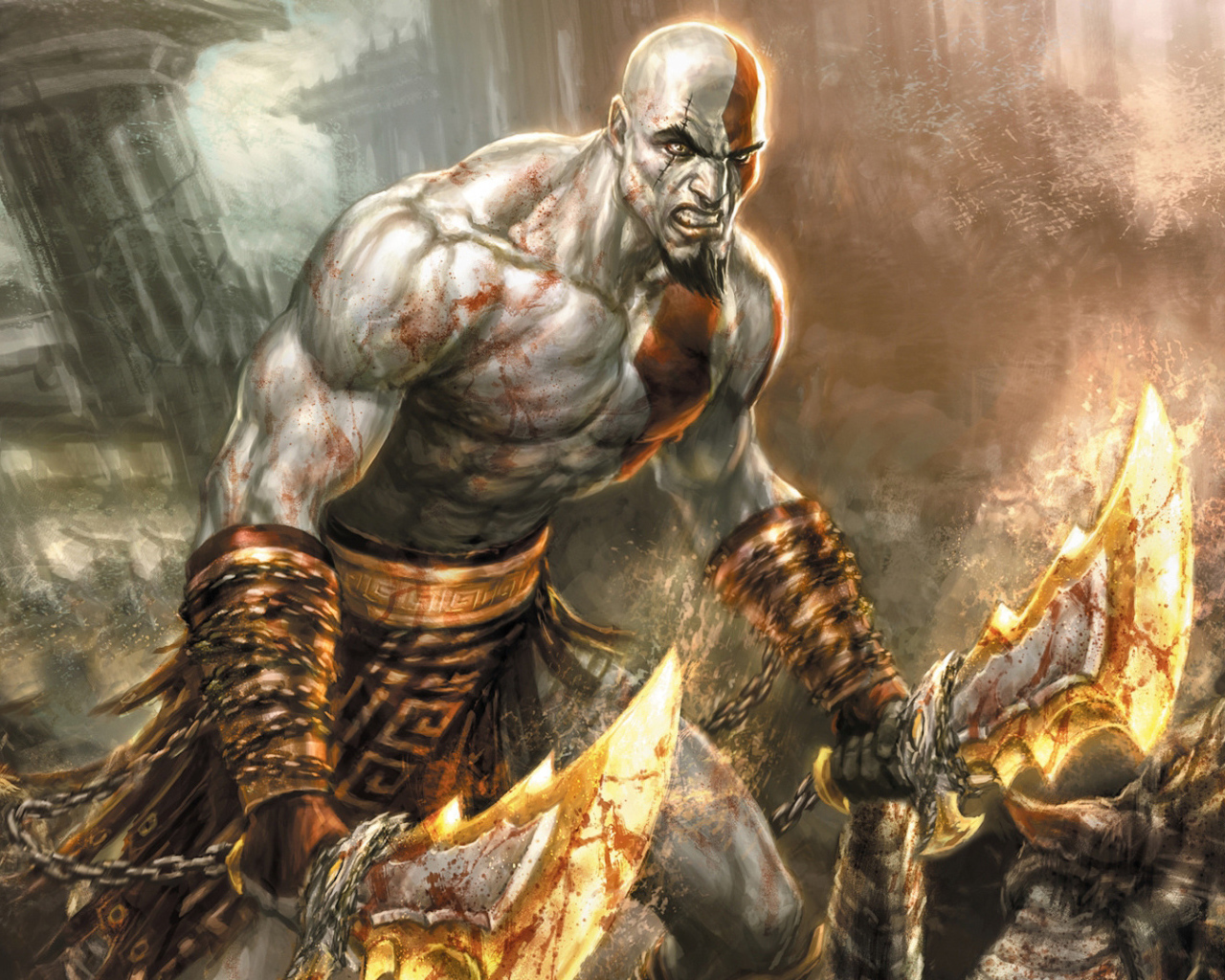 God of War: Ascension: лезвия огня