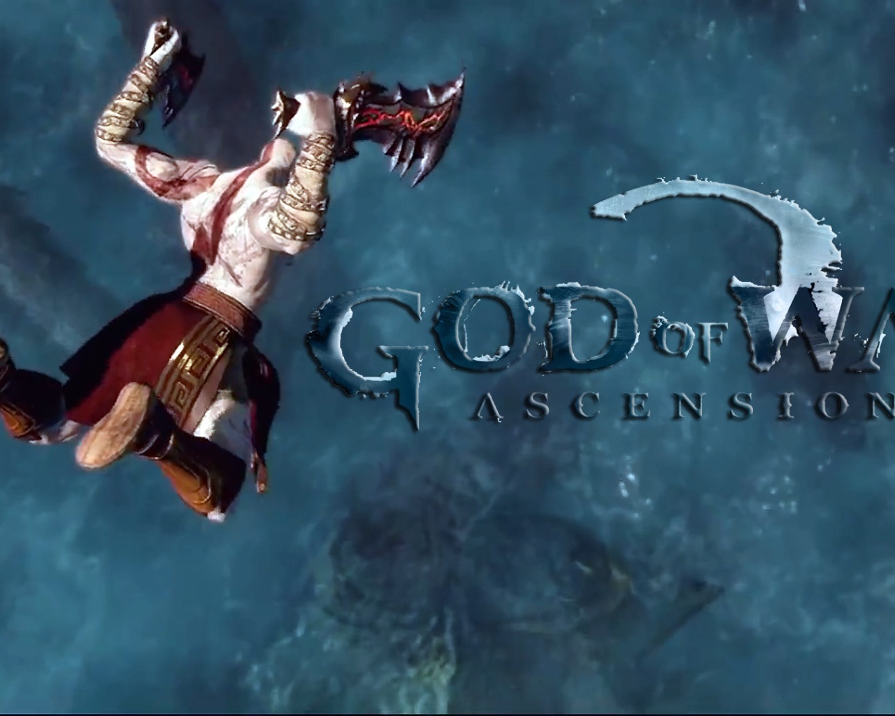 God of War: Ascension: синий обои