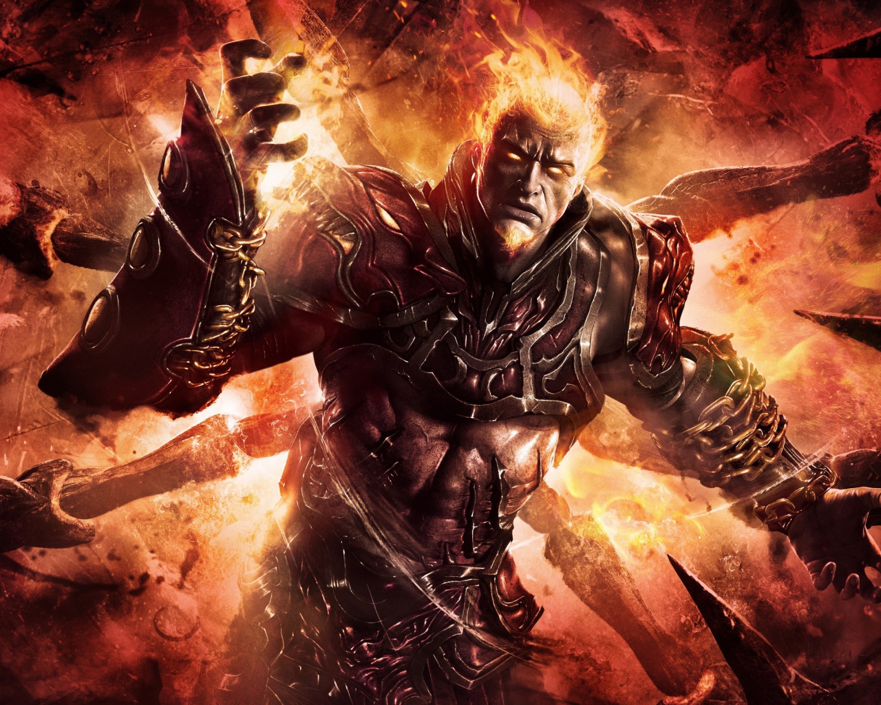 God of War: Ascension: огненный демон