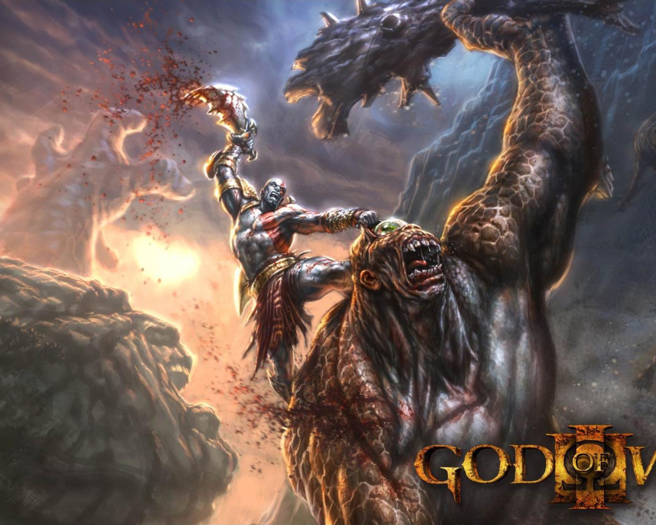 God of War: Ascension: гигантская борьба