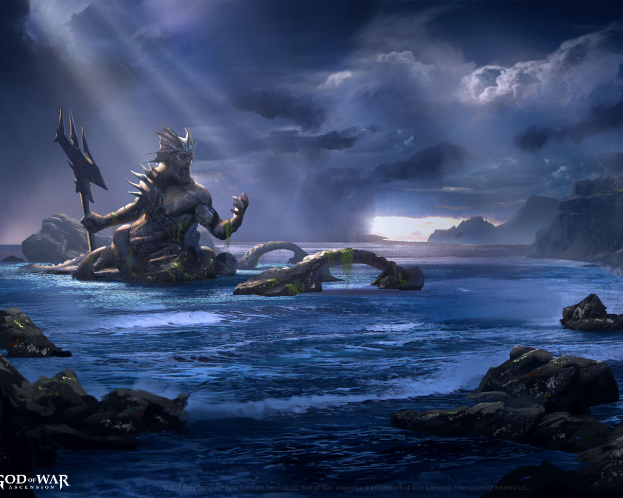 God of War: Ascension: морское чудовище