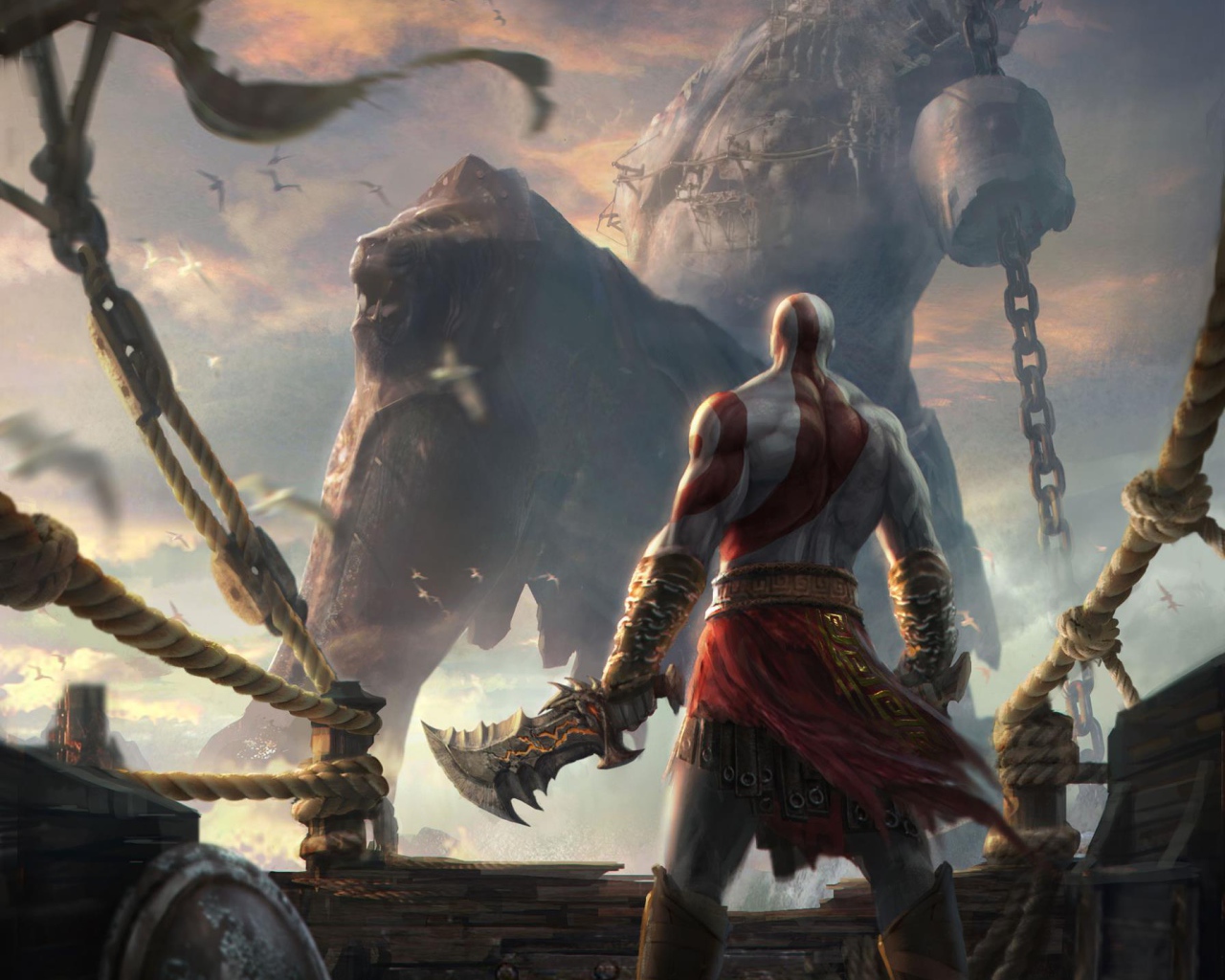 God of War: Ascension: монстр