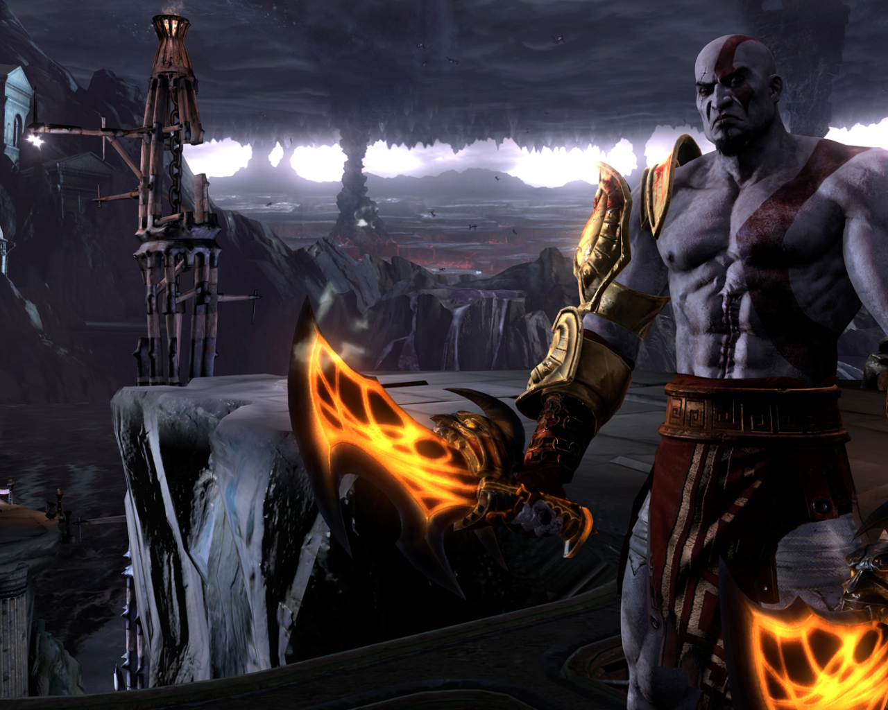 God of War: Ascension: ночью