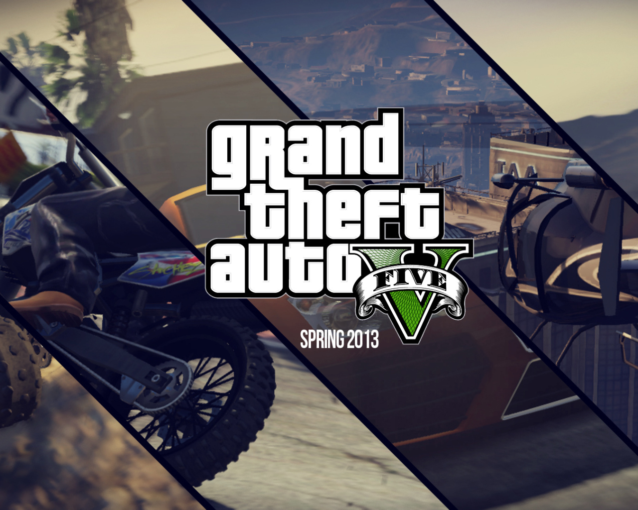 Grand Theft Auto V мотоцикл вертолет
