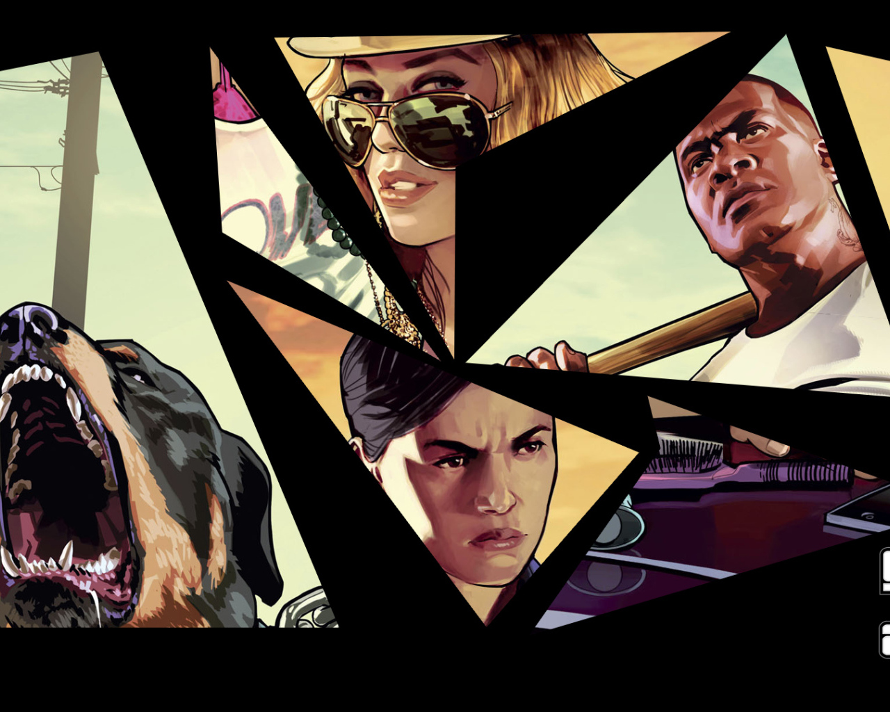 Grand Theft Auto V новые обои