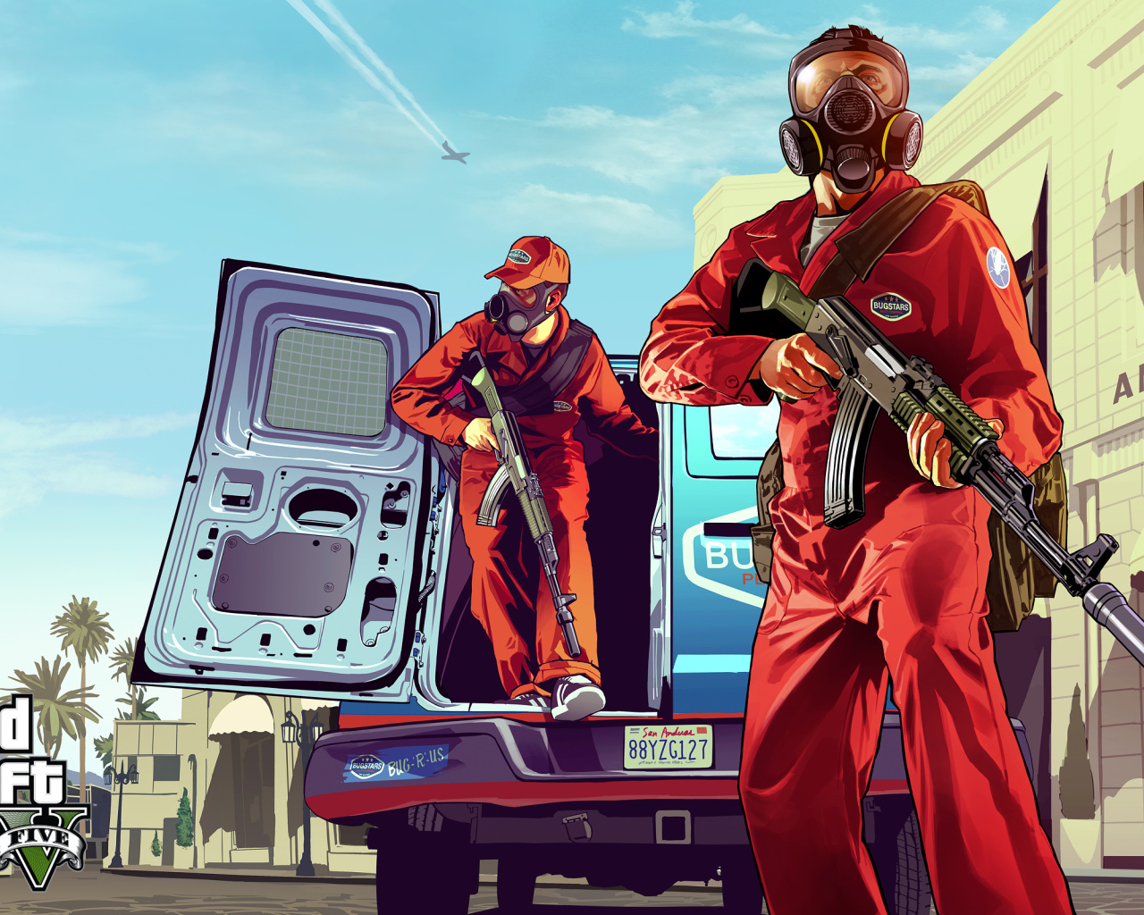 Grand Theft Auto V ограбление