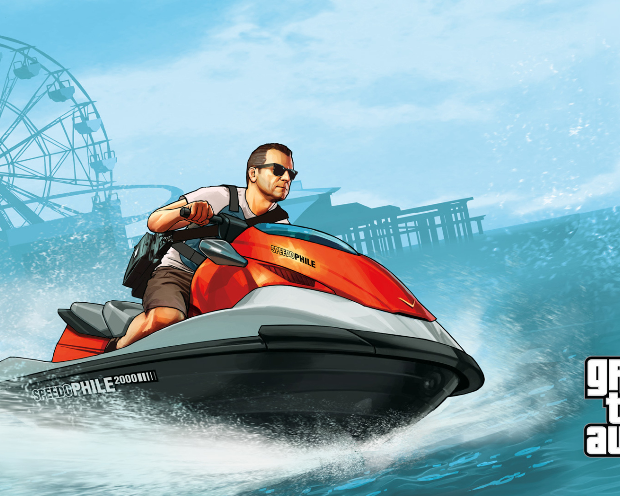 Grand Theft Auto V катер