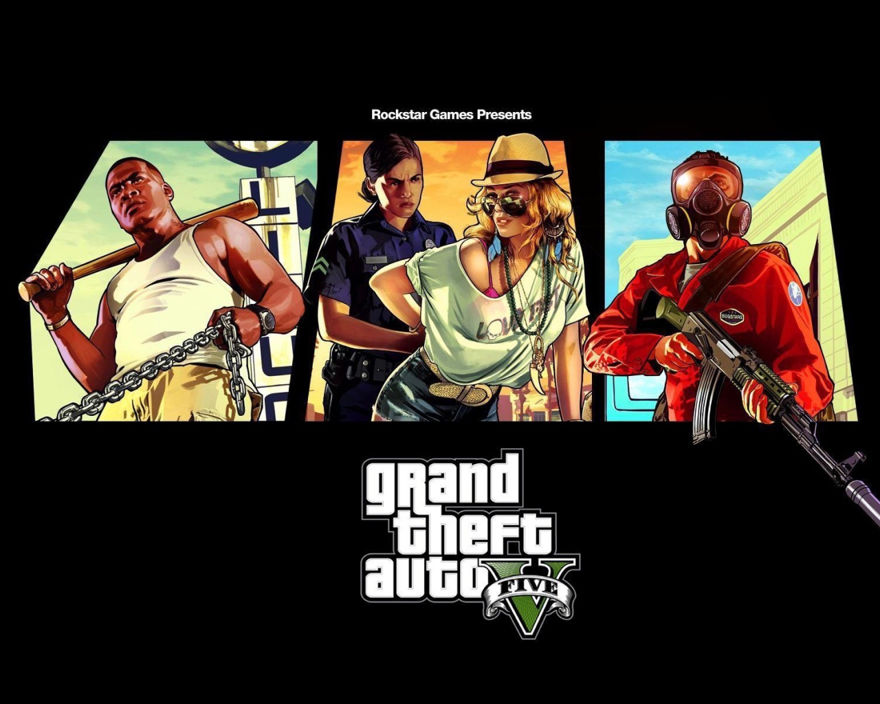 Grand Theft Auto V лучшие обои HD