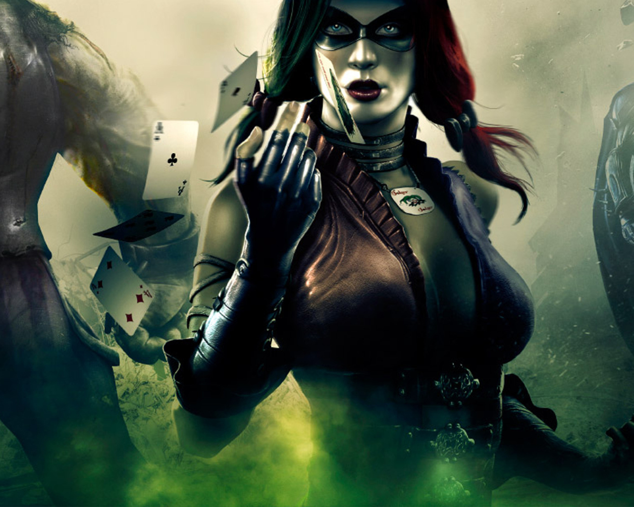 Injustice: Gods Among Us - Ultimate Edition: красотка с колодой карт