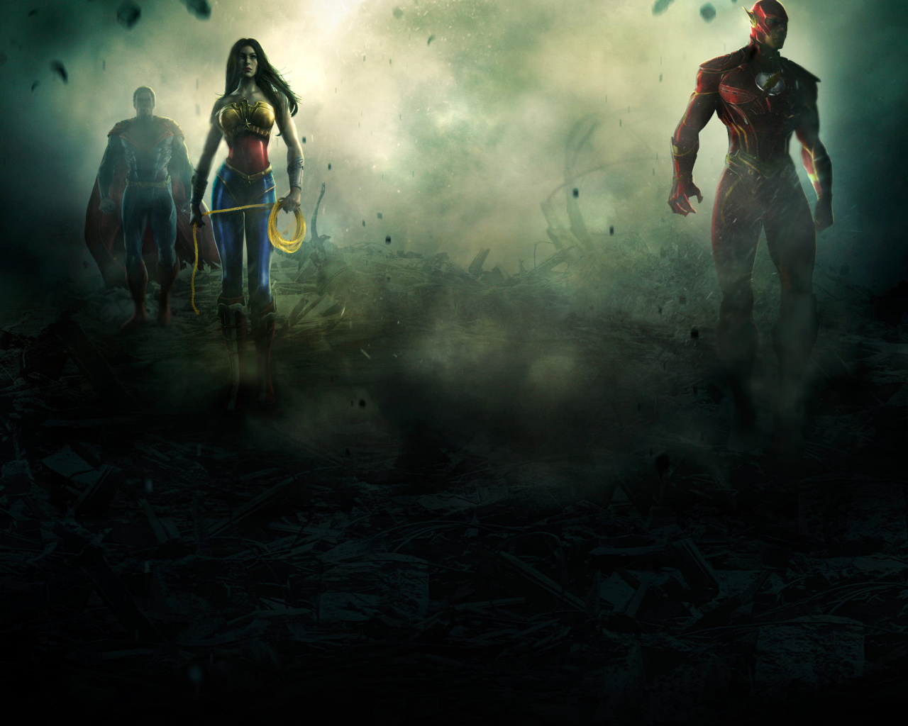 Injustice: Gods Among Us - Ultimate Edition: руины