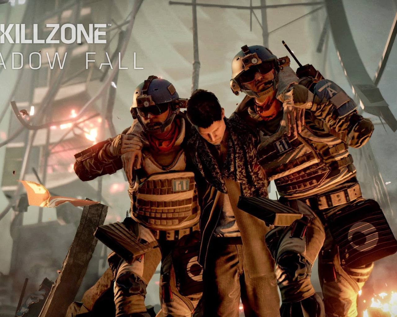 Killzone: Shadow Fall: перемещения раненых