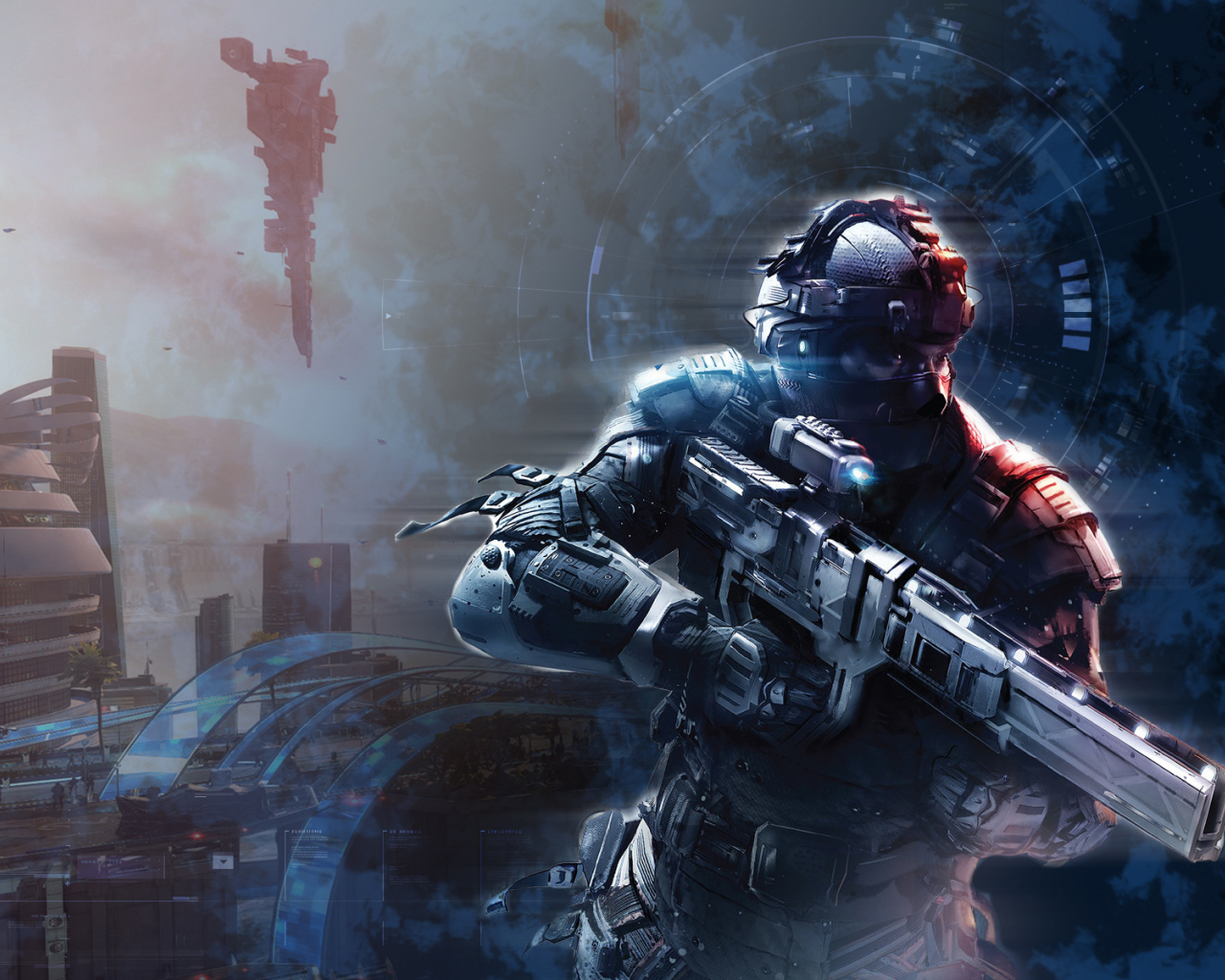 Killzone: Shadow Fall: главный герой в действии