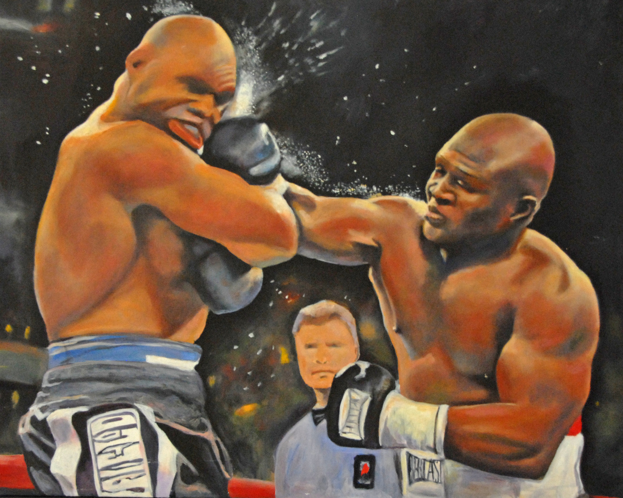 Легендарный боксер Джеймс Тони картина