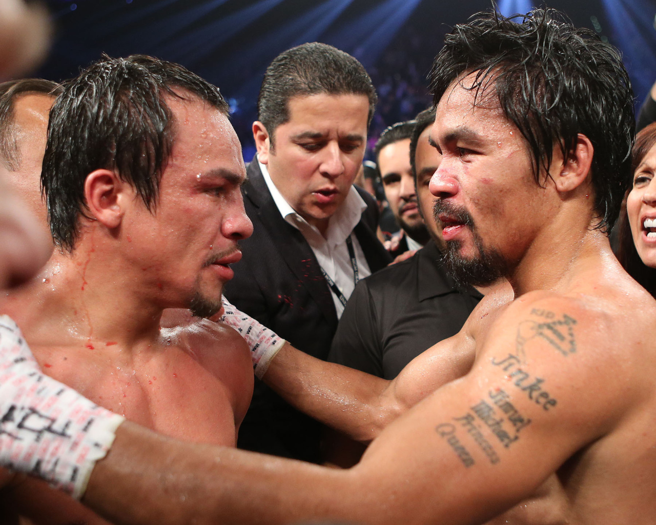 Легендарный боксер Хуан Мануэль Маркес