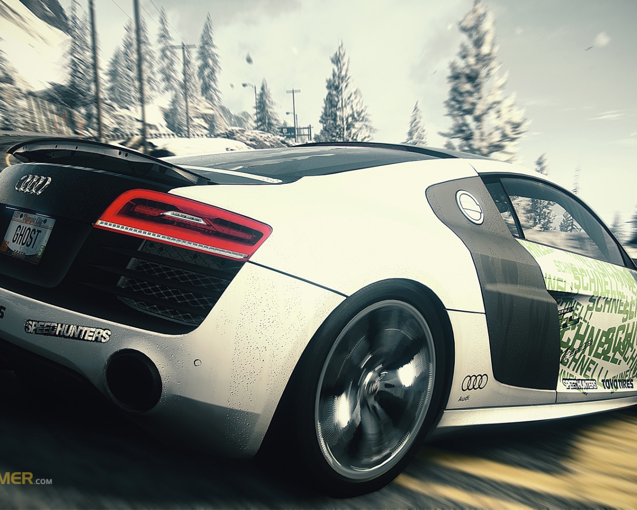 Need for Speed Rivals: Audi R8 дрейф