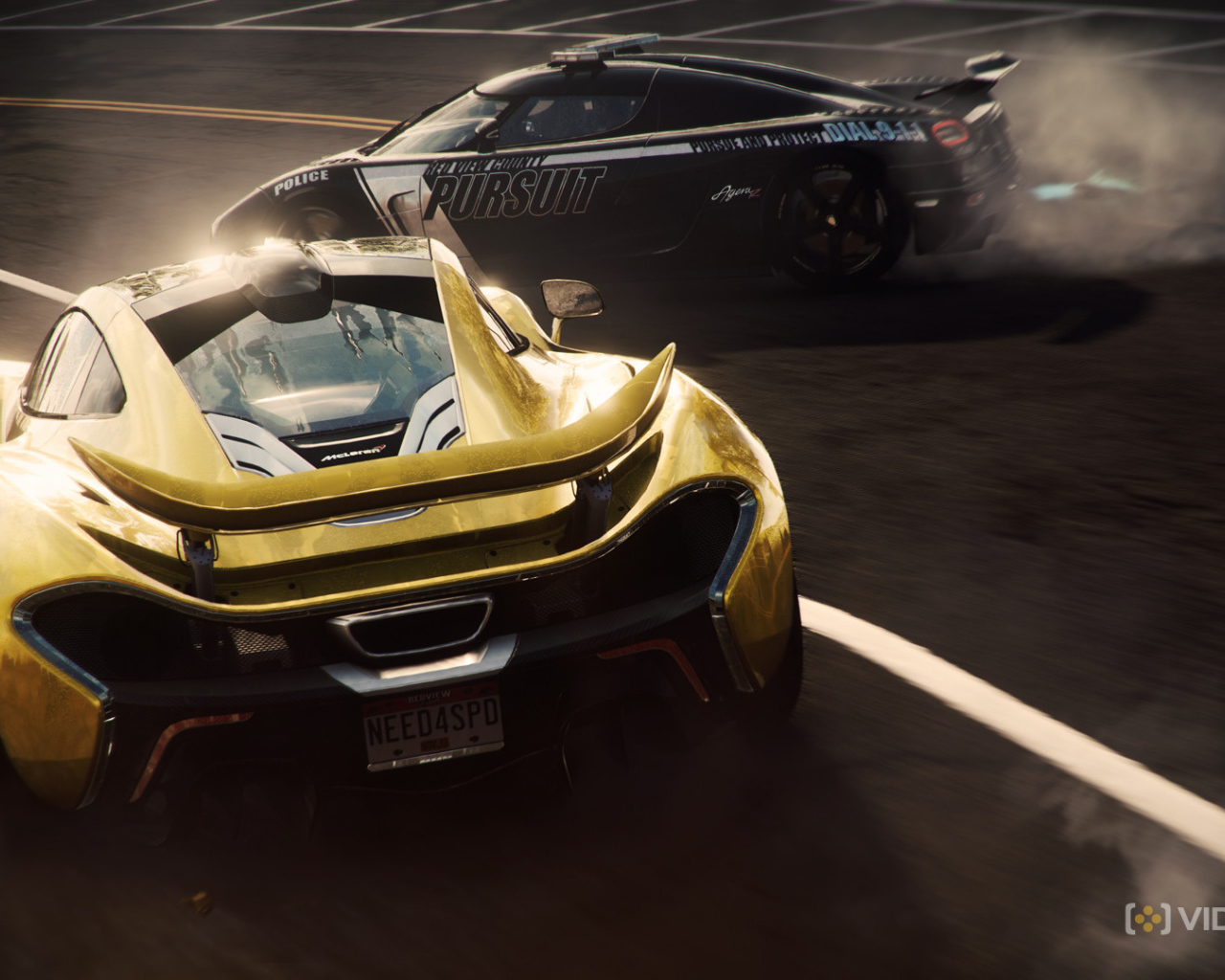 Need for Speed Rivals: полицейские на работе