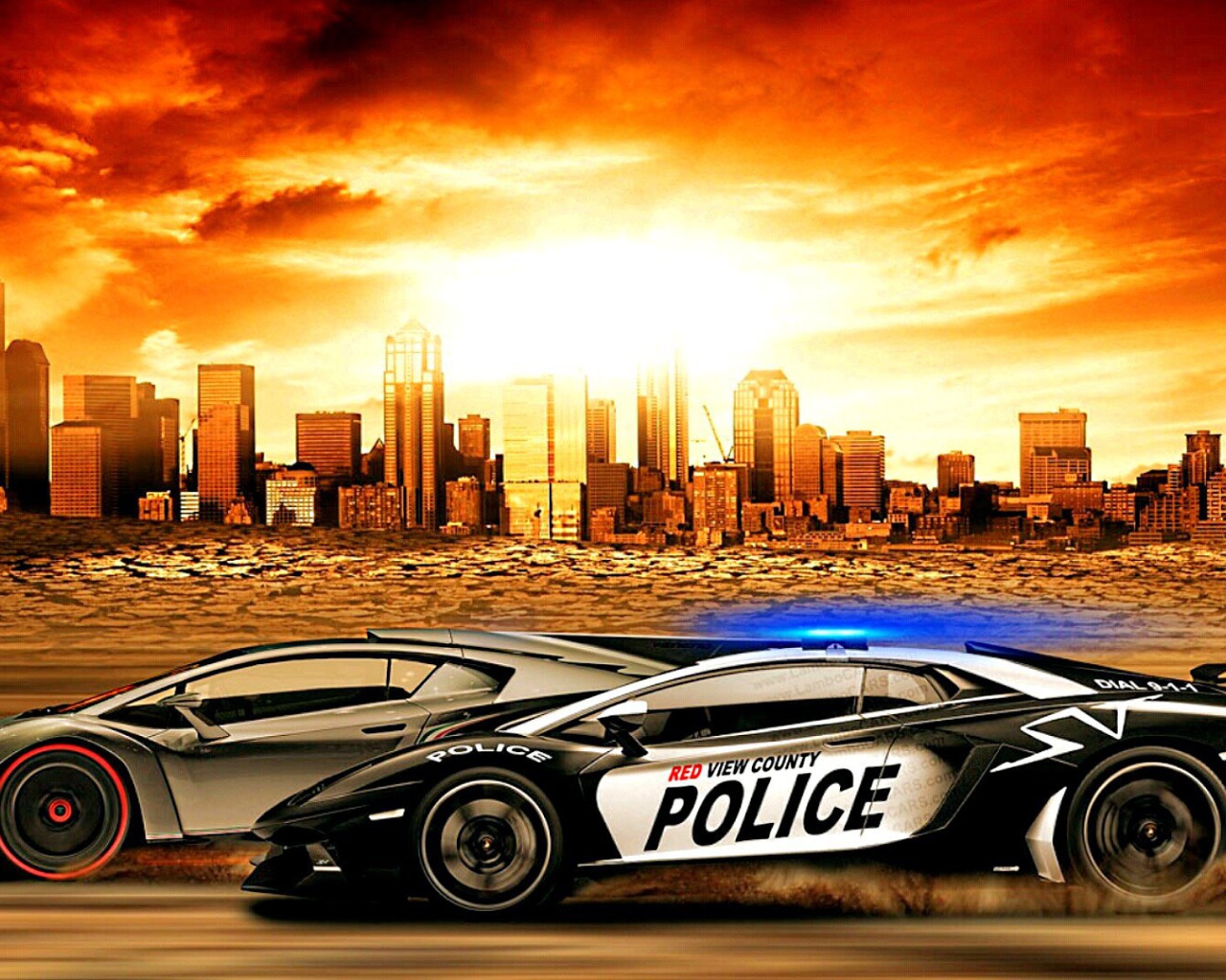 Need for Speed Rivals: широкоформатные обои