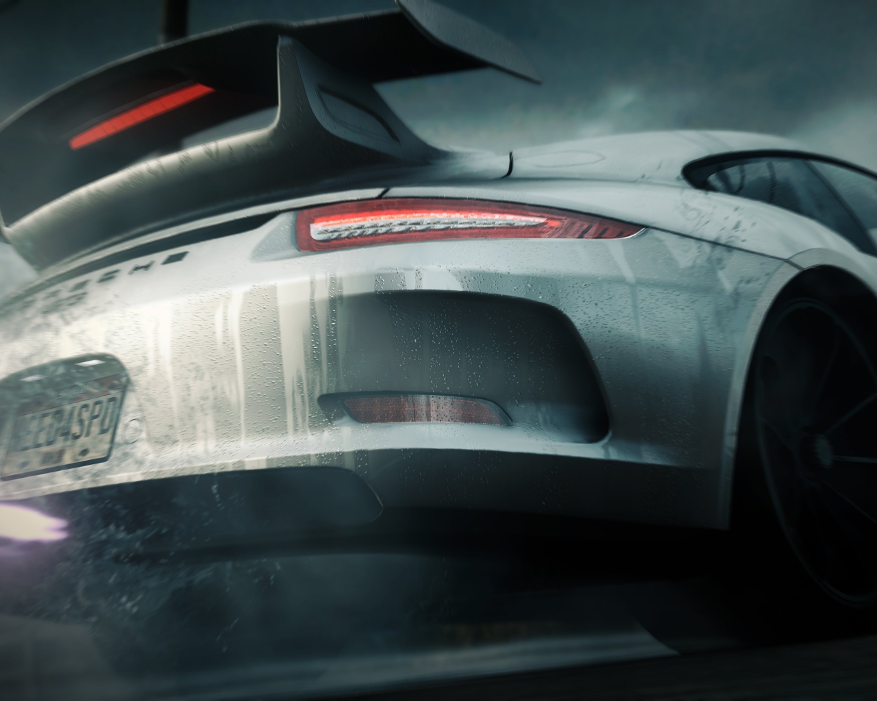 Need for Speed Rivals: белый Porsche
