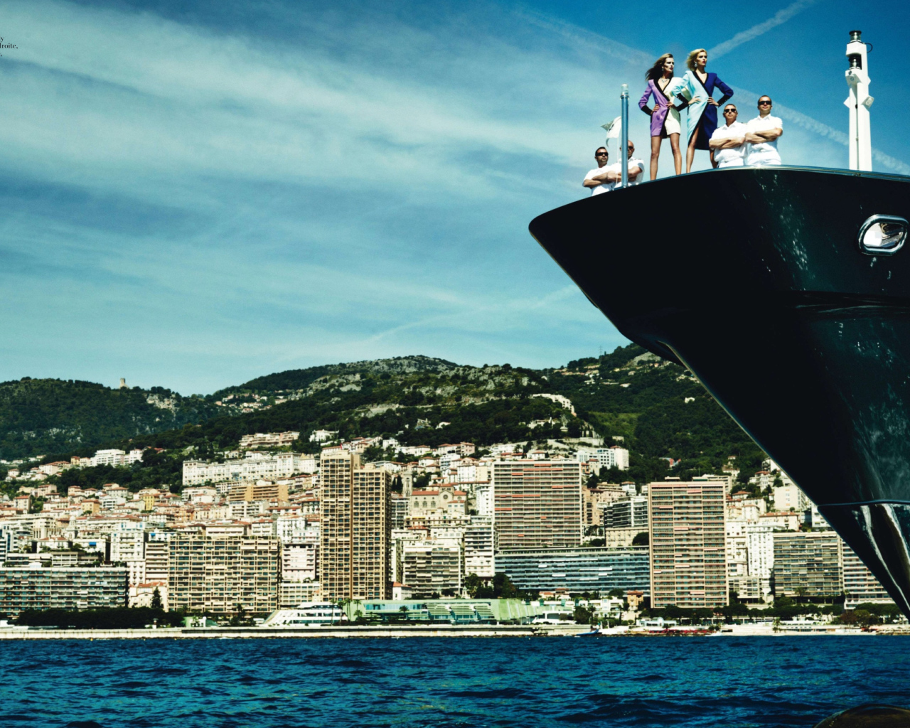 Фотография девушек на судне