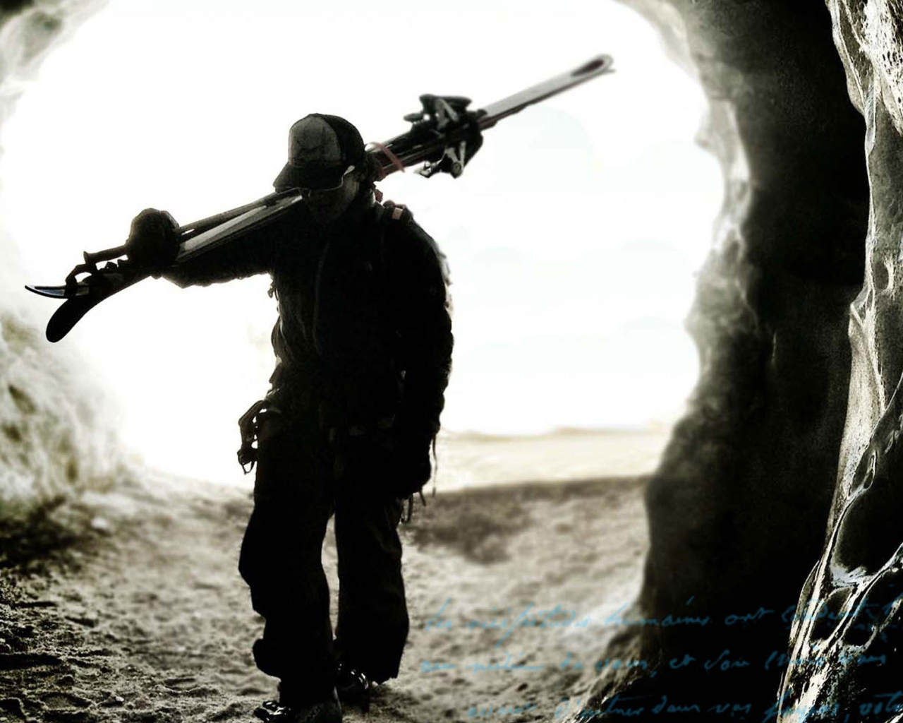 Фотография горнолыжника