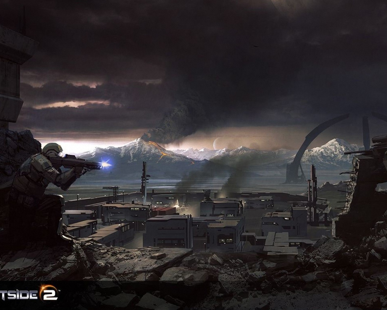 Planetside 2: штурм города