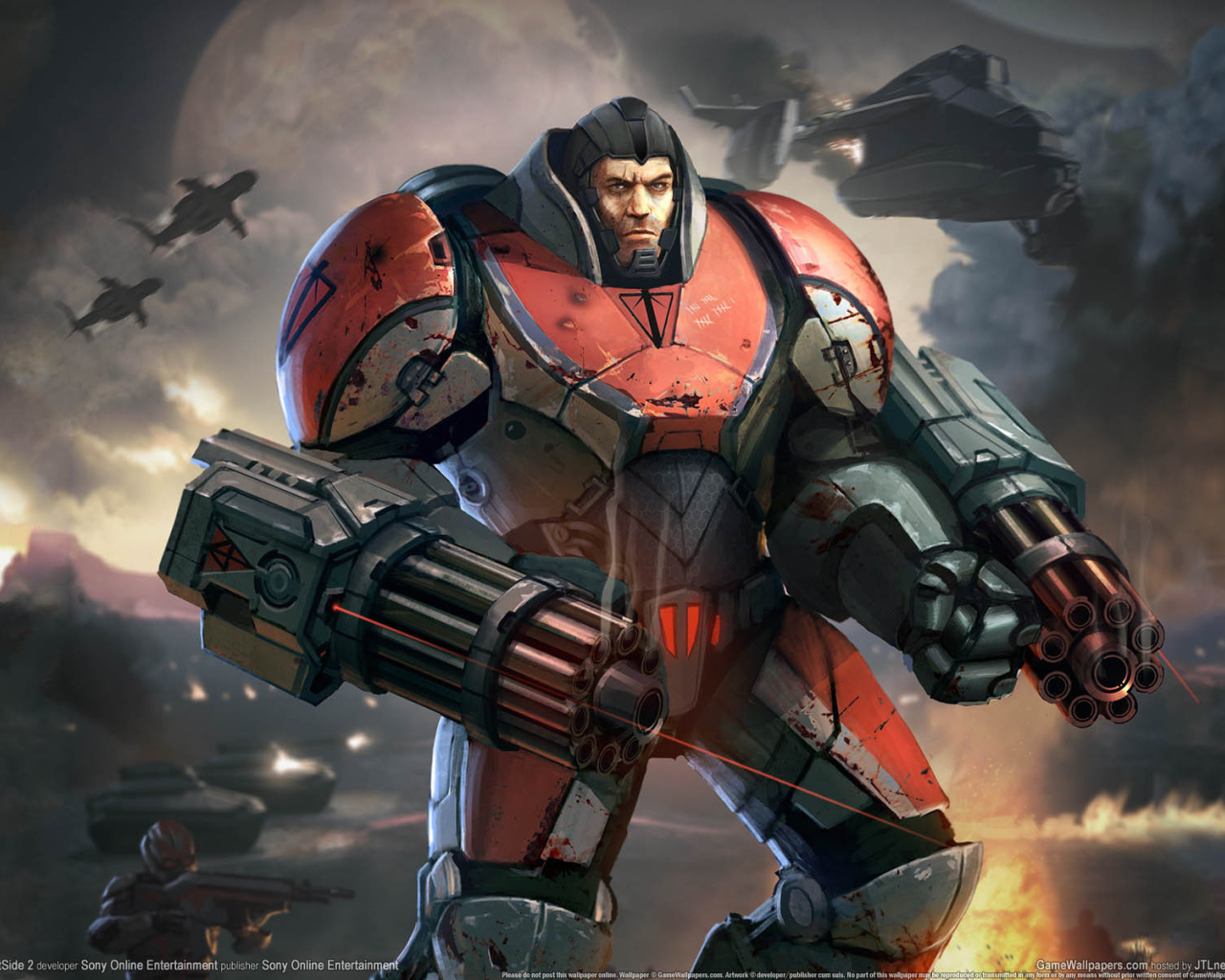 Planetside 2: боевые доспехи