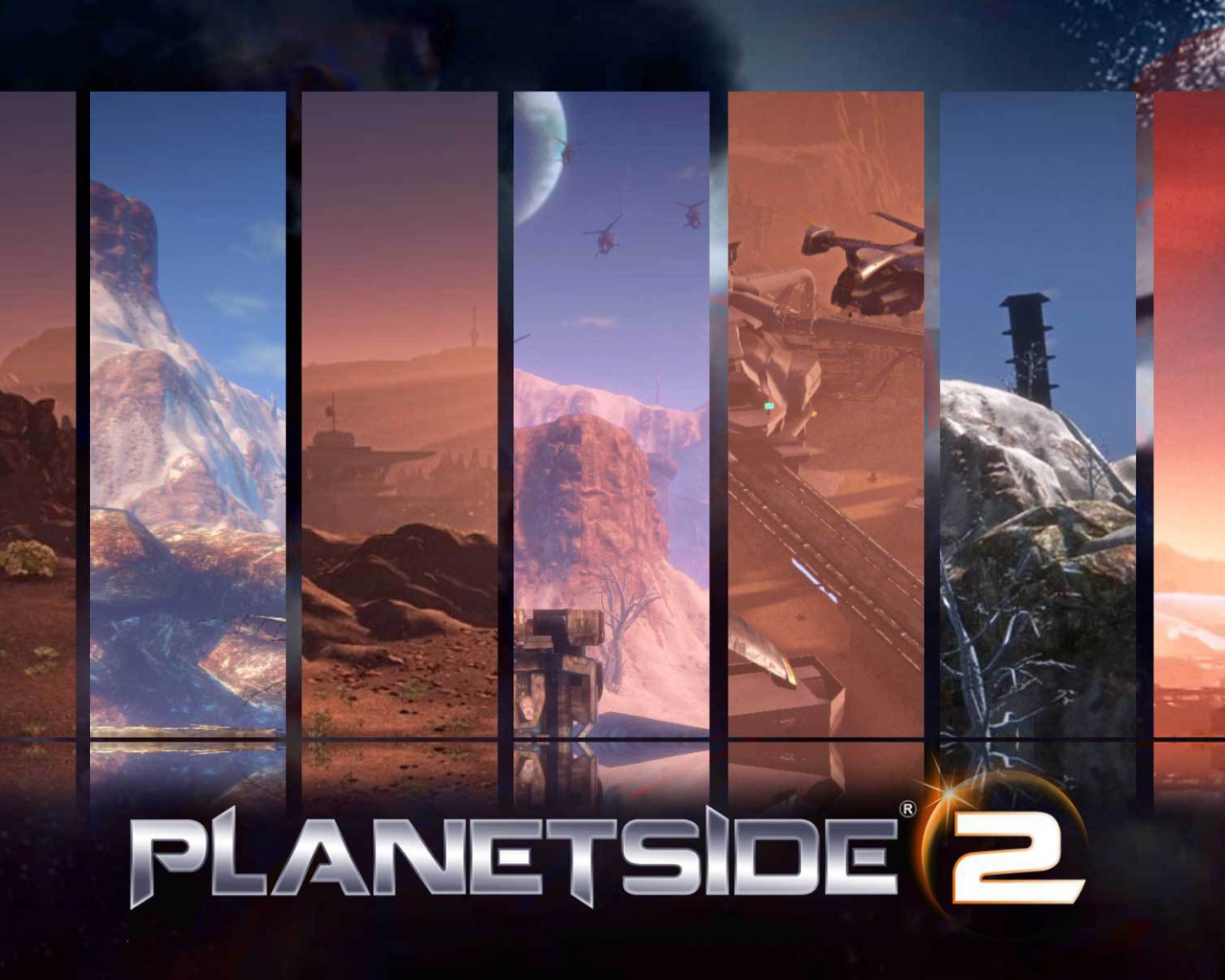 Planetside 2: картины мира