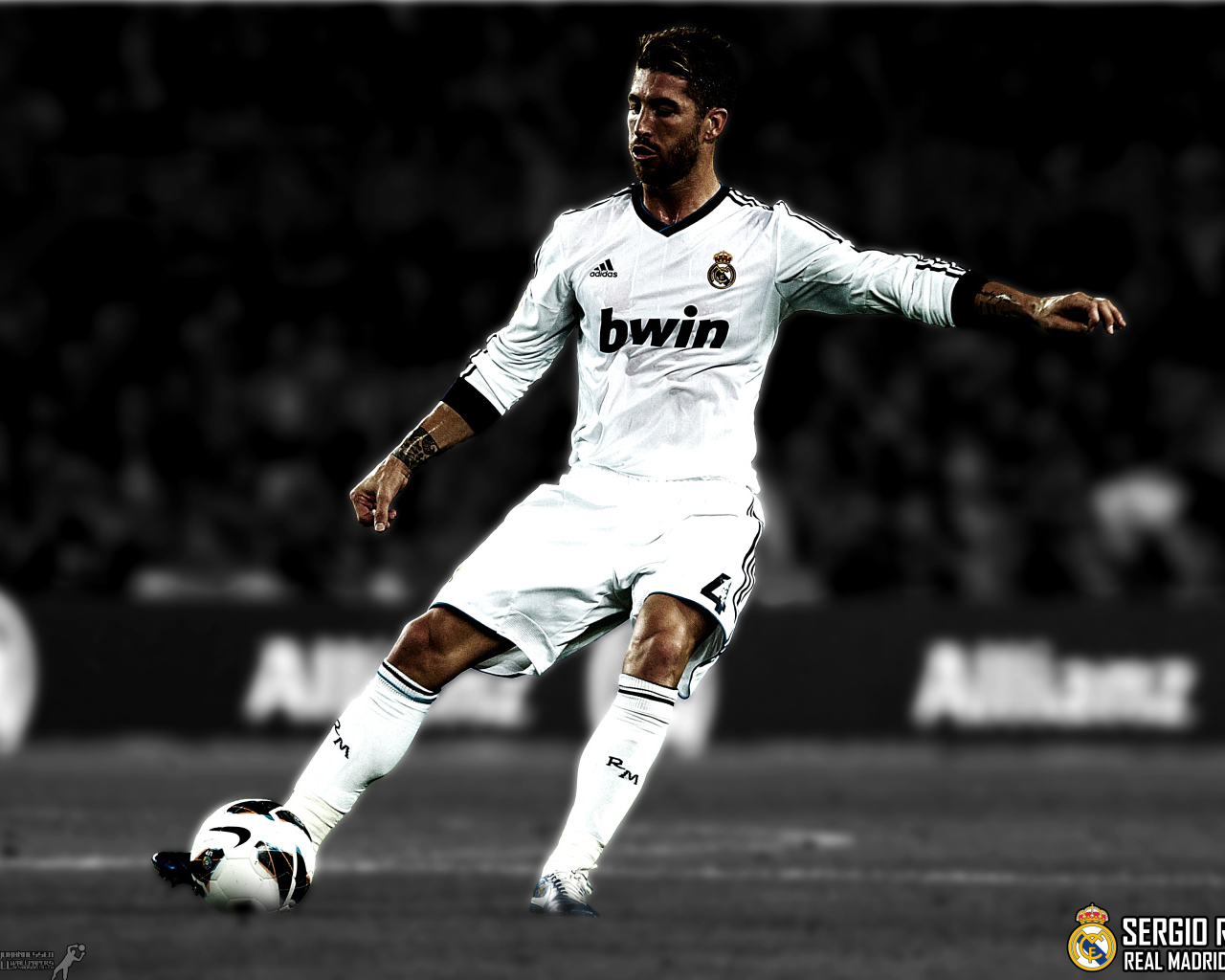 Реал Мадрид Серхио Рамос дриблинг