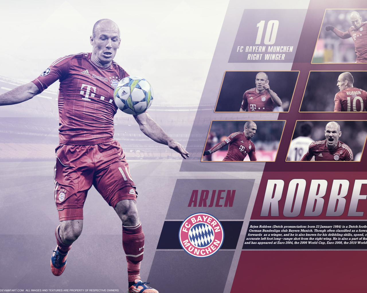 Лучший футболист Баварии Арьен Роббен