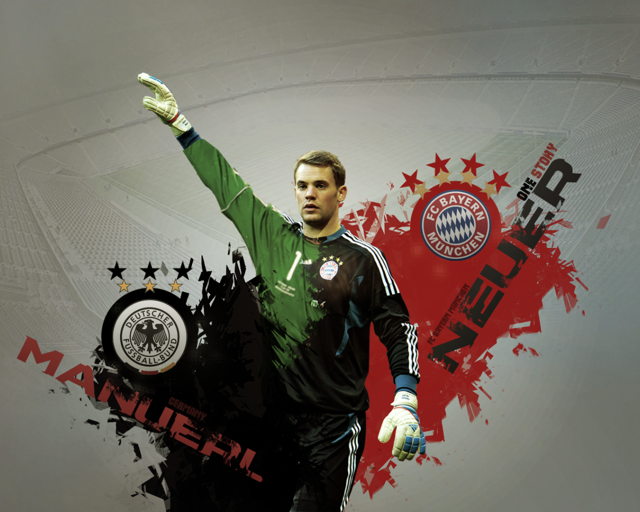 Лучший футболист Баварии Мануэль Нойер