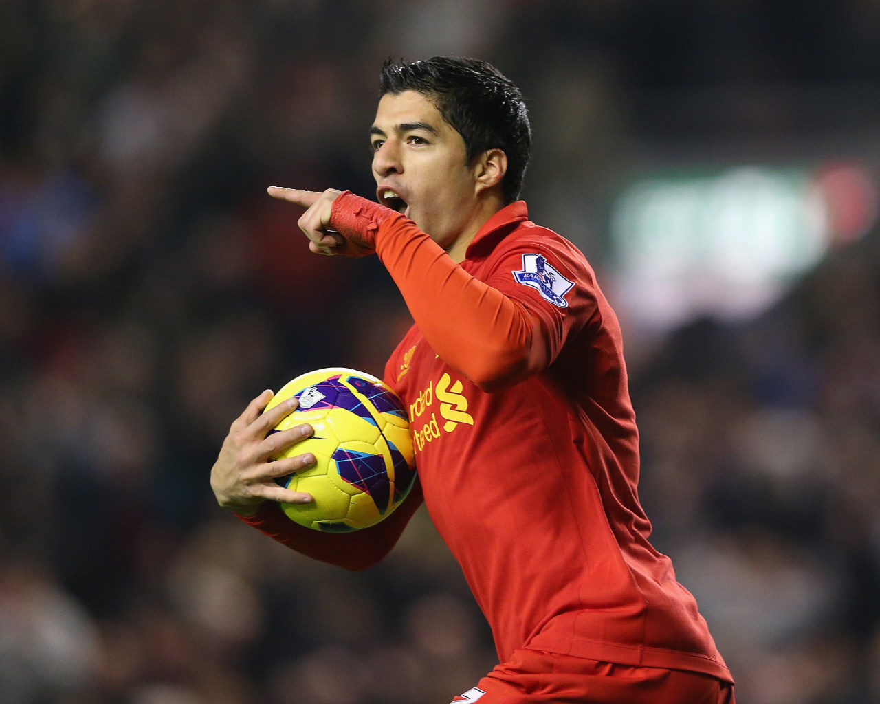 Лучший форвард Ливерпуля Луис Суарес