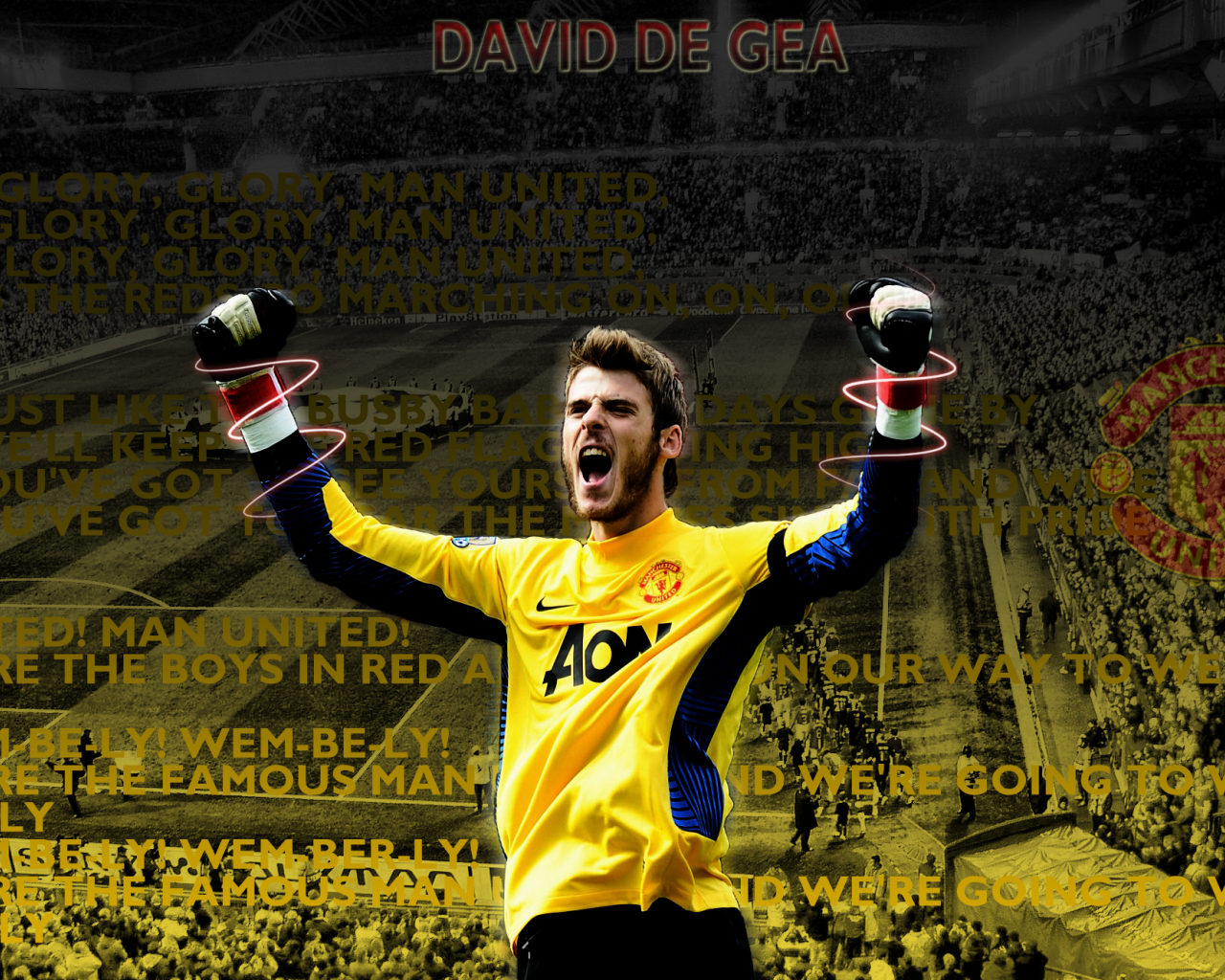 Лучший вратарь Манчестер Юнайтед Дэвид Де Хеа