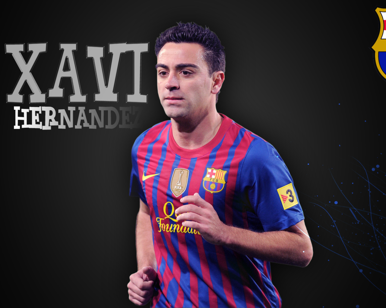 Лучший полузащитник Барселоны Хави Эрнандес