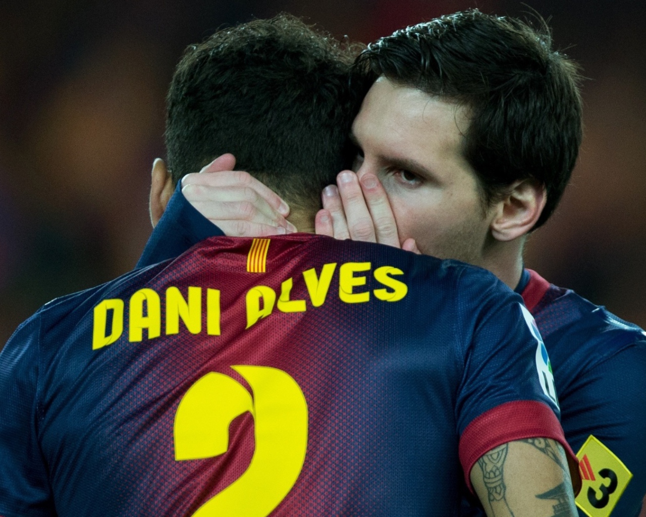 Лучший игрок Барселоны Даниэл Алвес