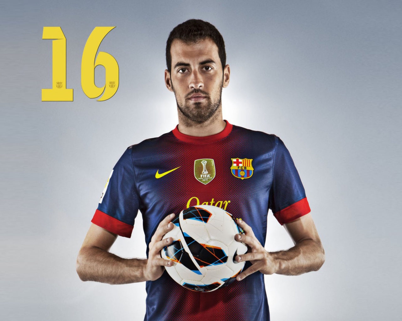 The best player of Barcelona Sergio Busquets