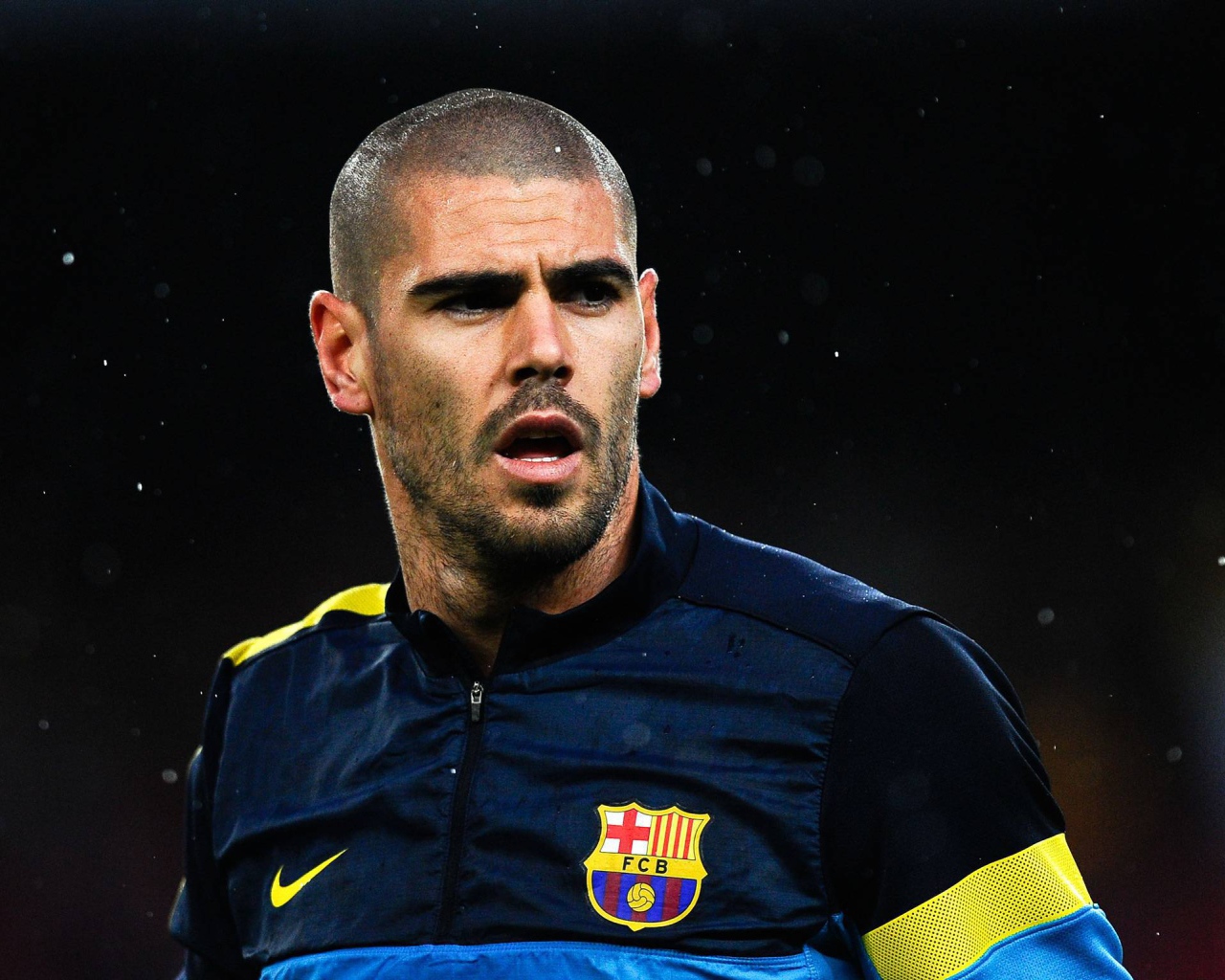 Лучший игрок Барселоны Виктор Вальдес