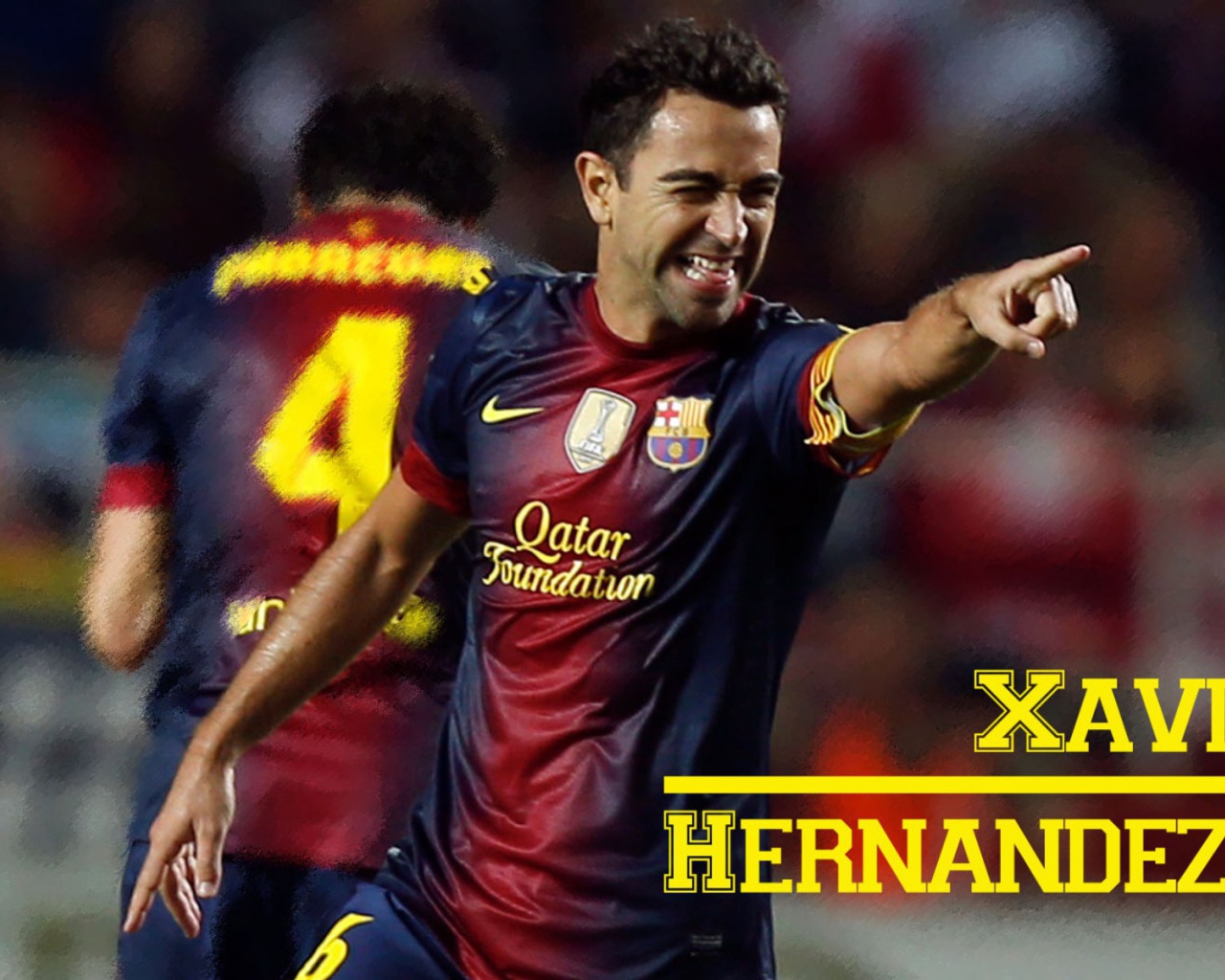 Лучший игрок Барселоны Хави Эрнандес