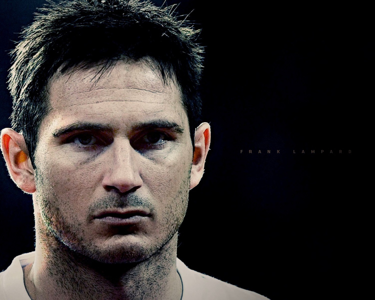 Лучший игрок Челси Фрэнк Лэмпард крупным планом