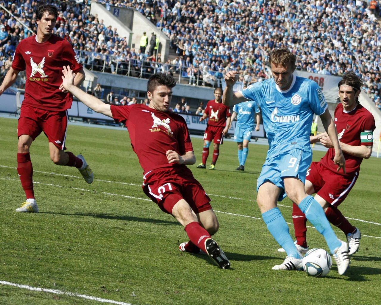 Лучший игрок Зенита Александр Кержаков