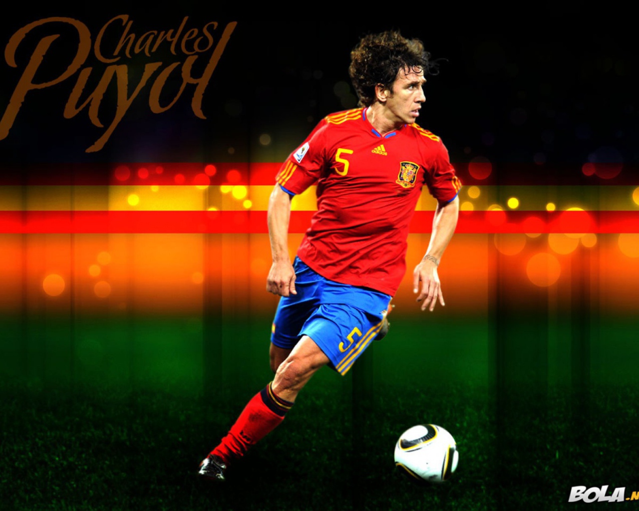 Защитник футболист Барселоны Карлес Пуйоль